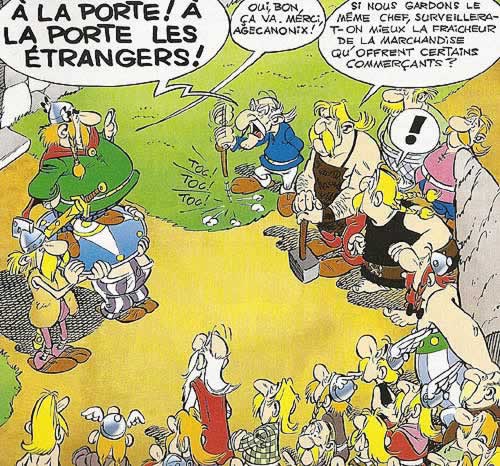 asterix, cadeau de cesar